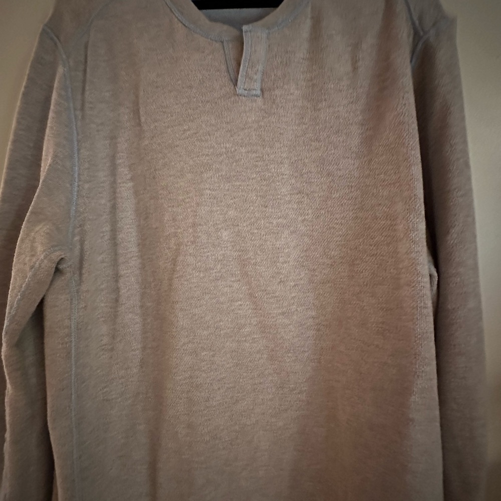 Tommy Bahama Beige Long Sleeve Tee